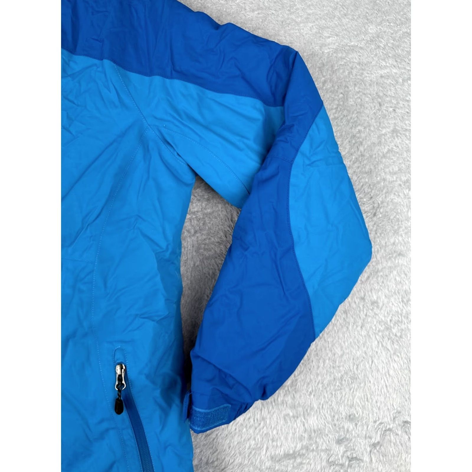 Vintage L.L. Bean Jacket Womens Small Blue Full Zip Primaloft Insulation Lightweight Hooded Long Sleeve Parka Size S / US 4 / IT 40 - 6 Thumbnail