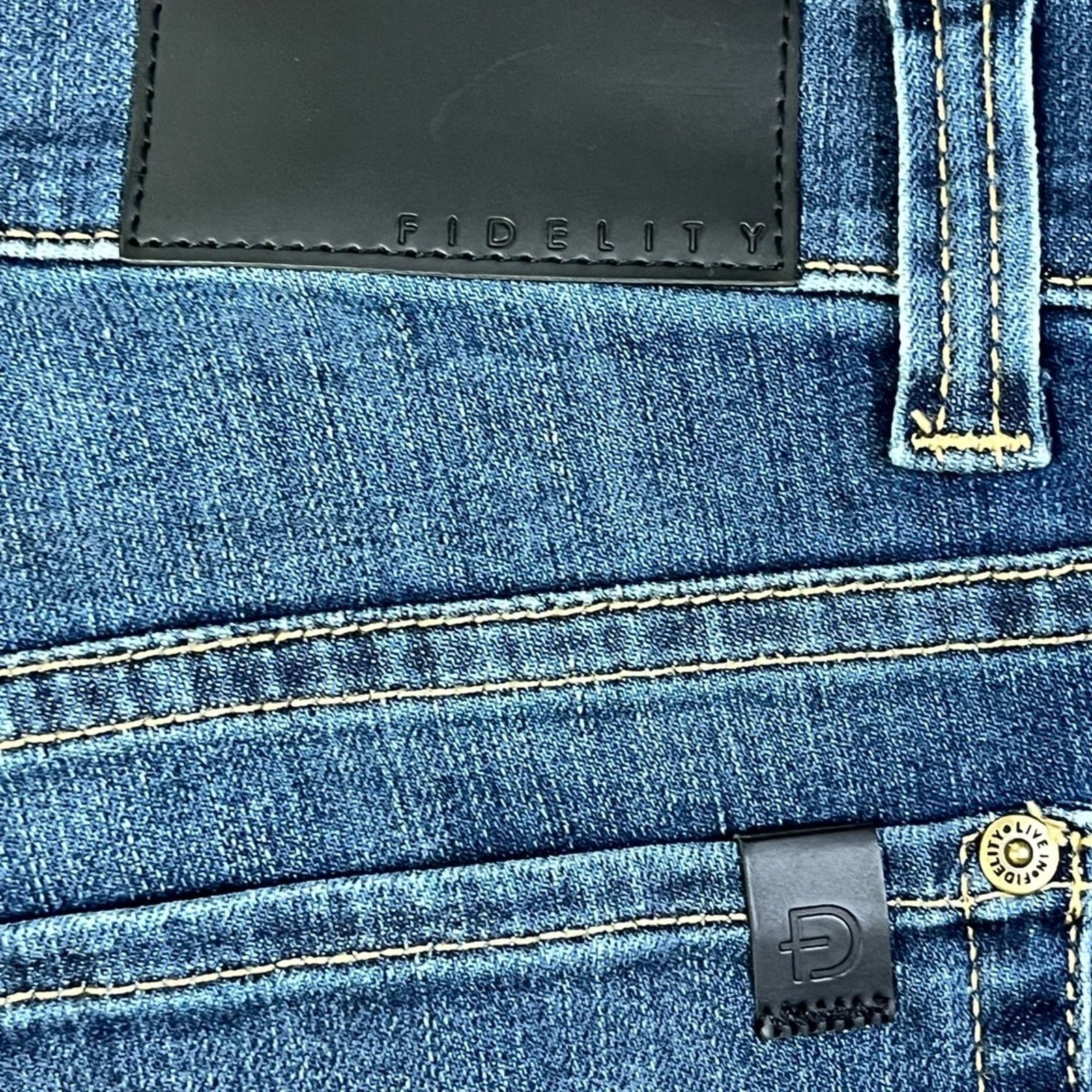 Fidelity Fidelity Torino Captain Blue Slim Fit Jeans size 34 Size US 34 / EU 50 - 5 Thumbnail