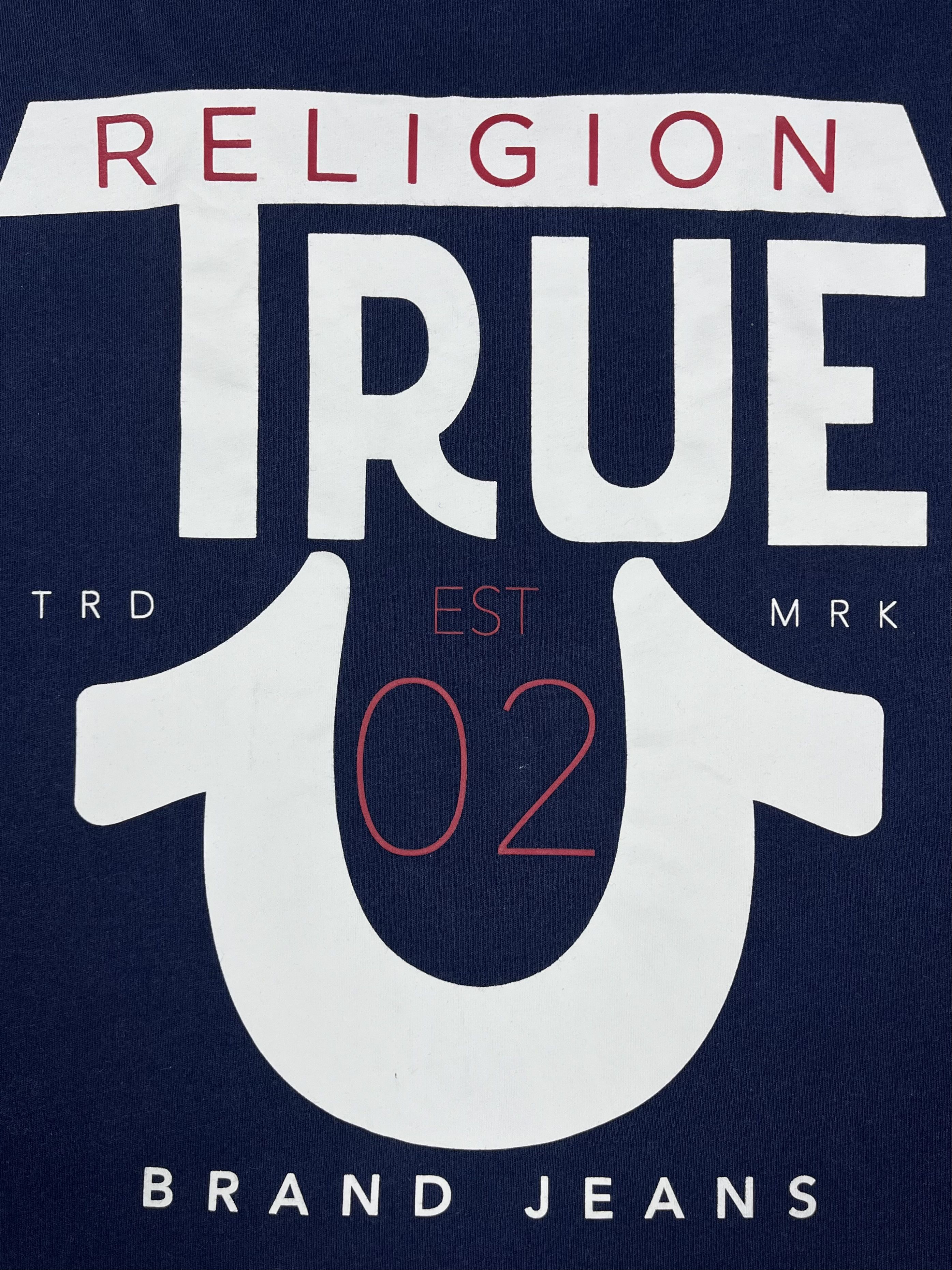 True Religion True Religion Big Logo Y2K Japanese T Shirt Size US L / EU 52-54 / 3 - 6 Thumbnail
