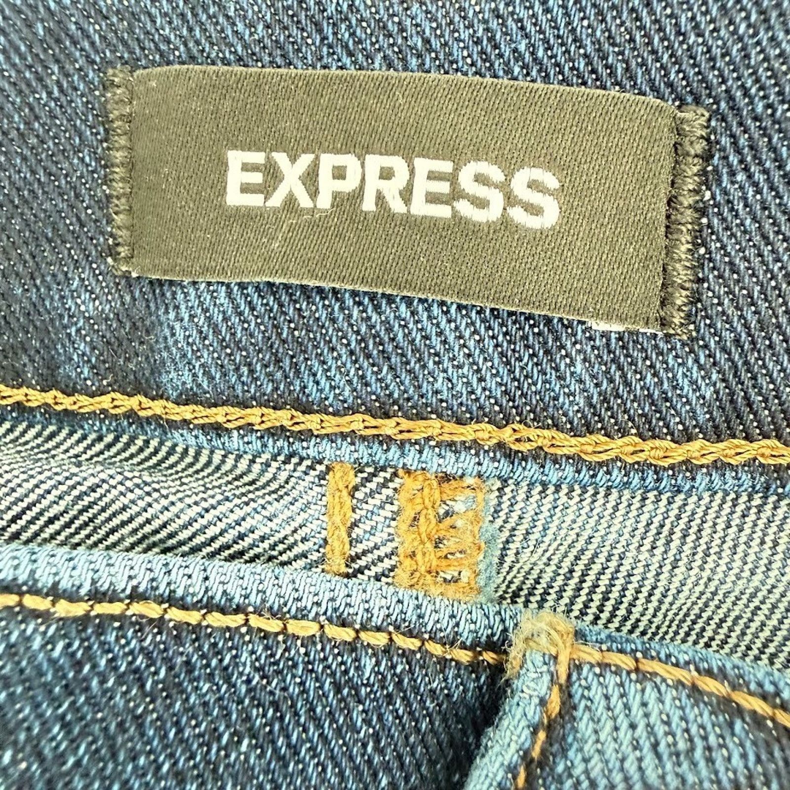 Express Express Jeans Womens 8S Conscious Edit Cropped Straight Leg Size 30" / US 8 / IT 44 - 3 Thumbnail