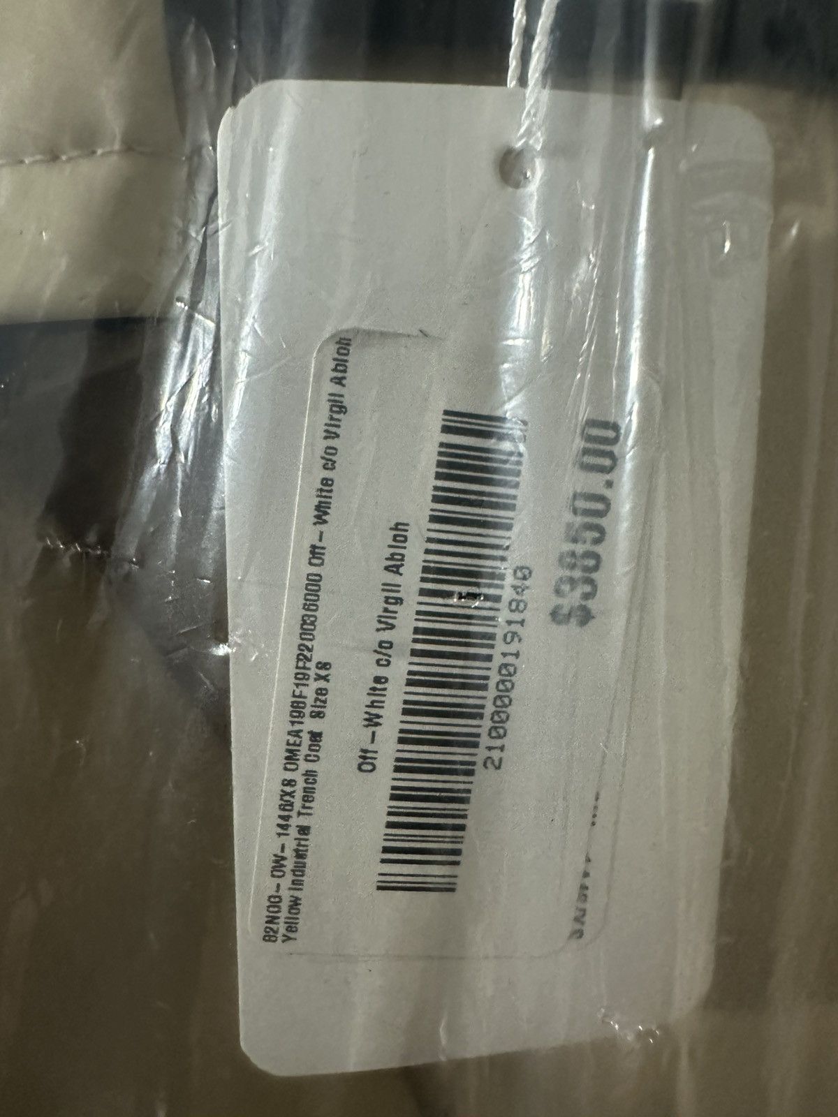 Off-White Off White Raincoat x Peacoat Size US XS / EU 42 / 0 - 12 Thumbnail