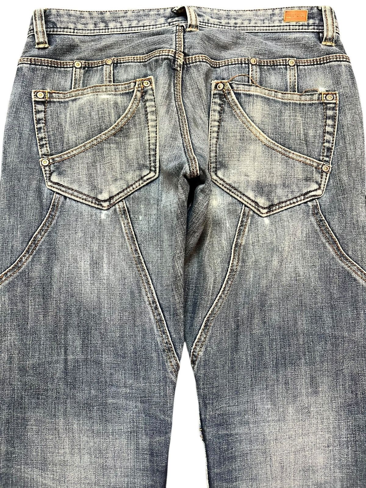 Nicole Club Vintage Nicole Club For Men Bondage Punk Denim Size US 31 - 7 Thumbnail