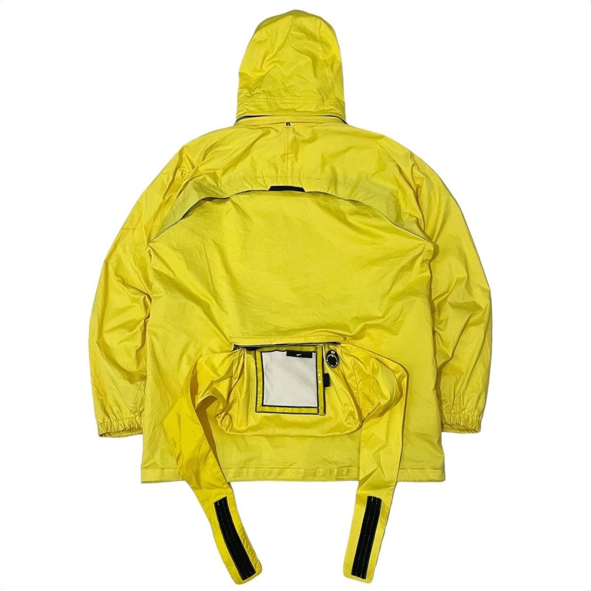Nike 00’s Vintage Nike Transformable Yellow Bag Jacket Size US L / EU 52-54 / 3 - 1 Thumbnail