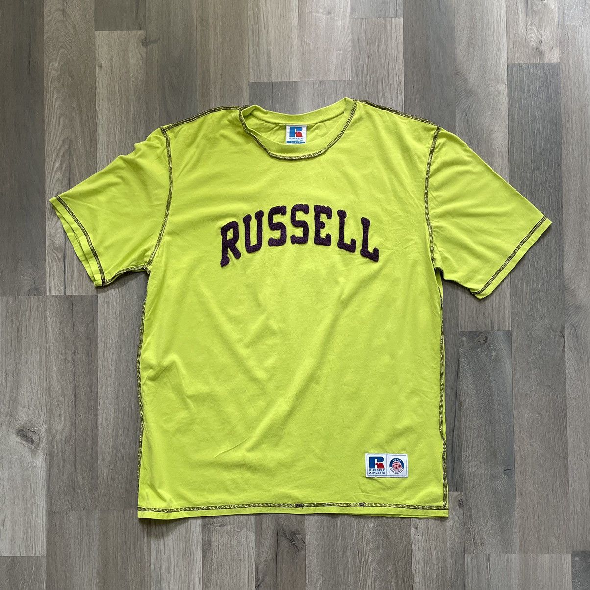 Rap Tees Russell Athletic A$AP Worldwine Size US L / EU 52-54 / 3 - 2 Thumbnail