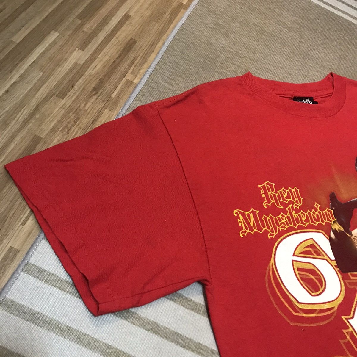 Vintage × WWE × WWF VINTAGE REY MYSTERIO WWE RARE TEE Size US M / EU 48-50 / 2 - 3 Thumbnail