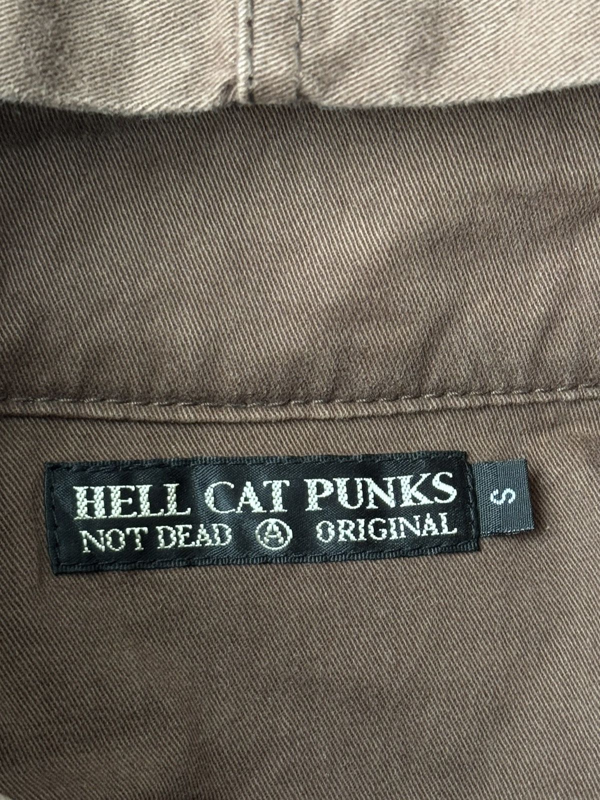 Japanese Brand Hell Cat Punk Riot Raf Skull Simons Parkas Jacket Hoodies Size US S / EU 44-46 / 1 - 7 Thumbnail