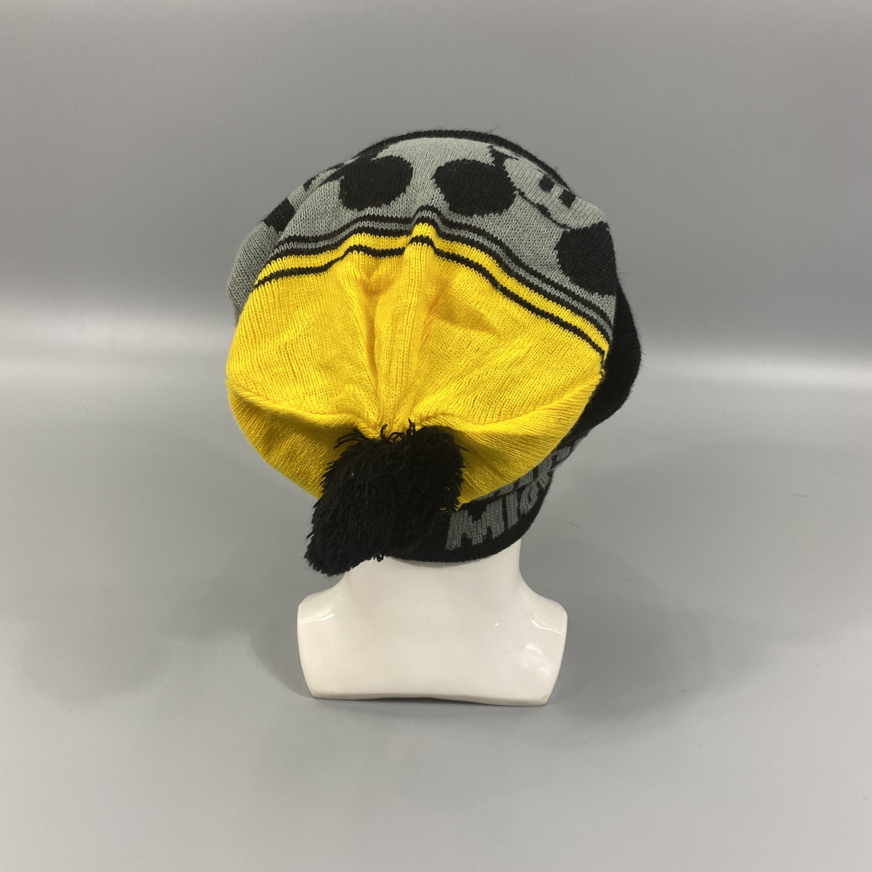 Japanese Brand Disney Mickey Mouse Beanie Pom Pom -BN786 Size ONE SIZE - 4 Thumbnail