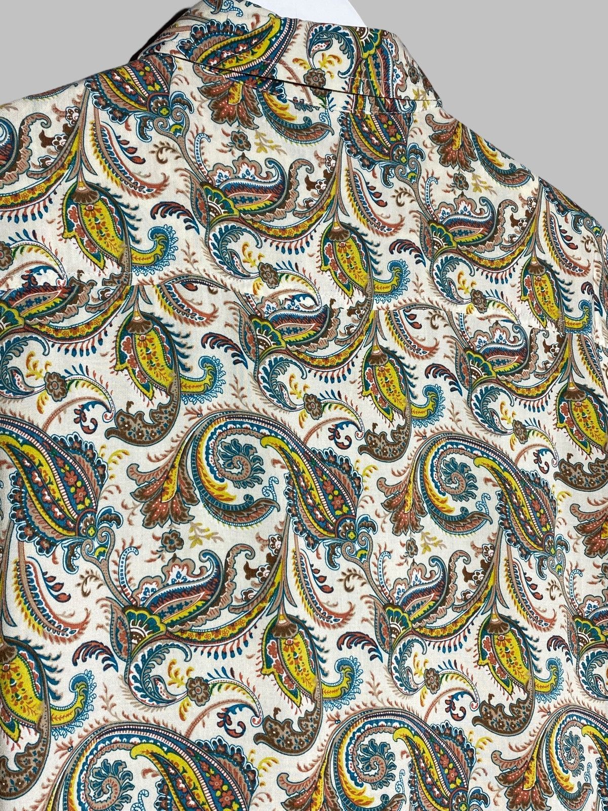 Etro Etro Milano Paisley Pattern All Over Print Button Up Shirt Size US XL / EU 56 / 4 - 10 Thumbnail