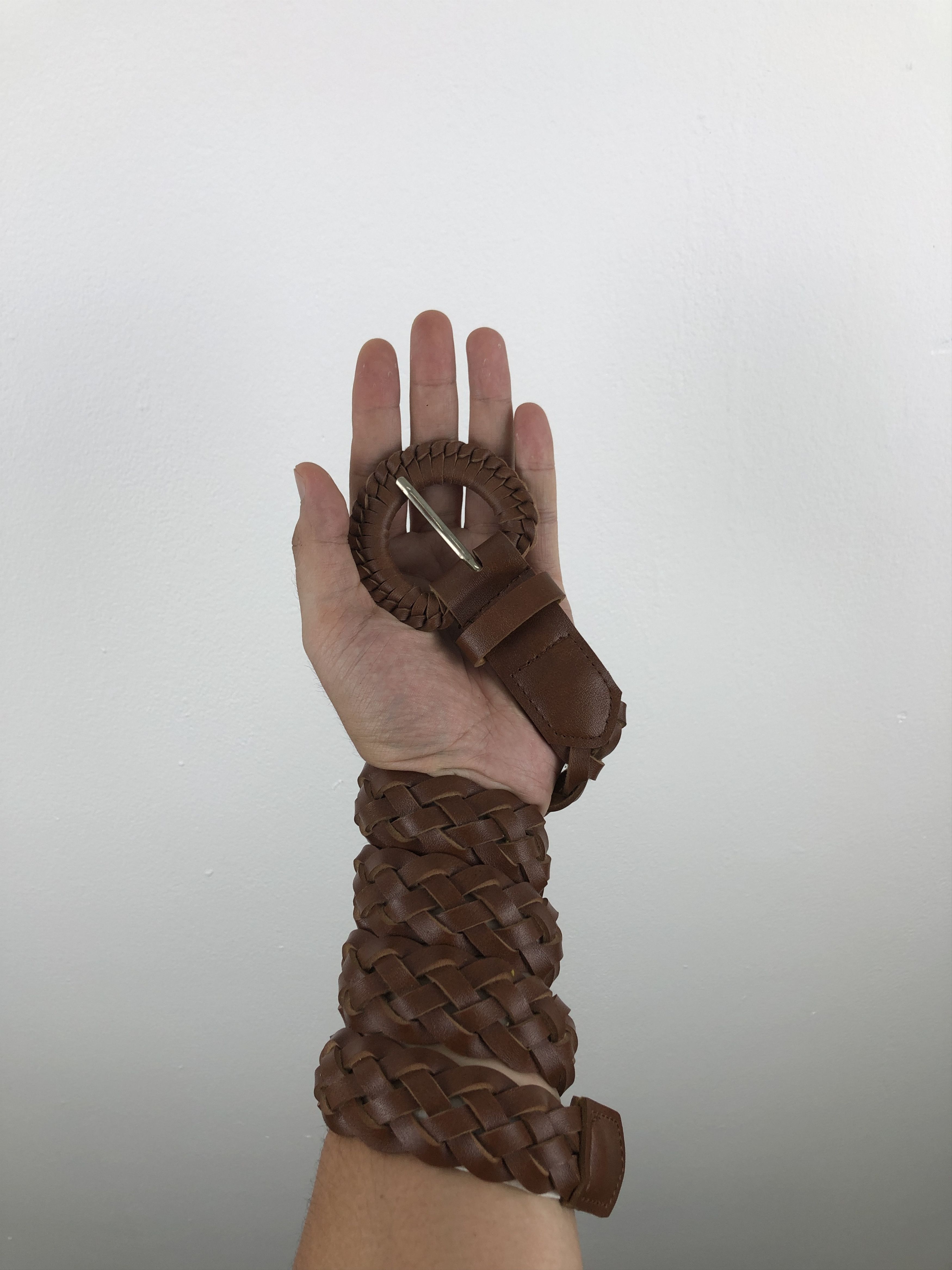 Japanese Brand × Vintage Vintage 70s Bohemian Braided Buckle Belt B0011 Size ONE SIZE - 1 Thumbnail