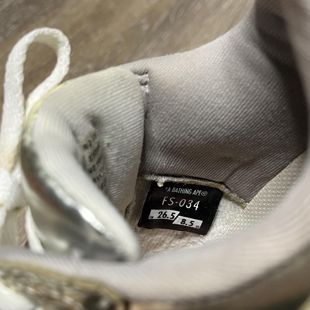Bape y2k silver bape roadsta Size US 8.5 / EU 41-42 - 6 Thumbnail