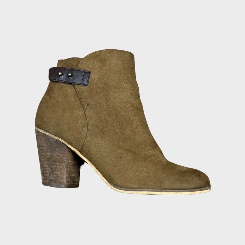 Nordstrom Abound | Loren Brown Heeled Ankle Booties | Size 9 Size US 9 / IT 39 - 5 Thumbnail
