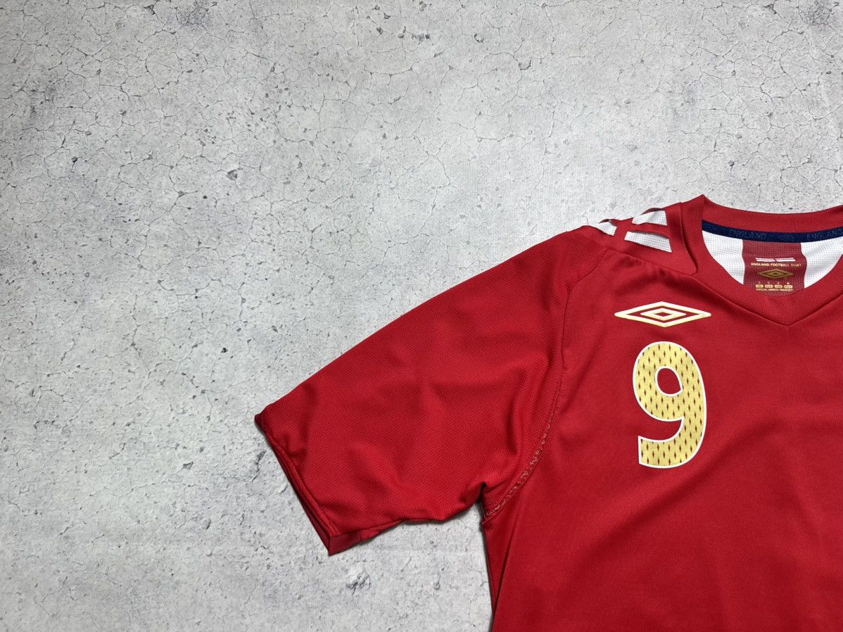 Umbro Umbro England Soccer Team Rooney #9 Vintage Jersey 2006/2008 Size US S / EU 44-46 / 1 - 4 Thumbnail