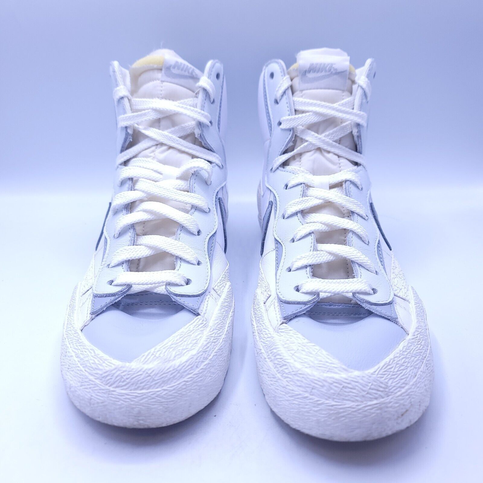 Nike Nike Blazer Mid Sacai Shoe Mens Size 11 BV0072-100 white Size US 11 / EU 44 - 2 Thumbnail