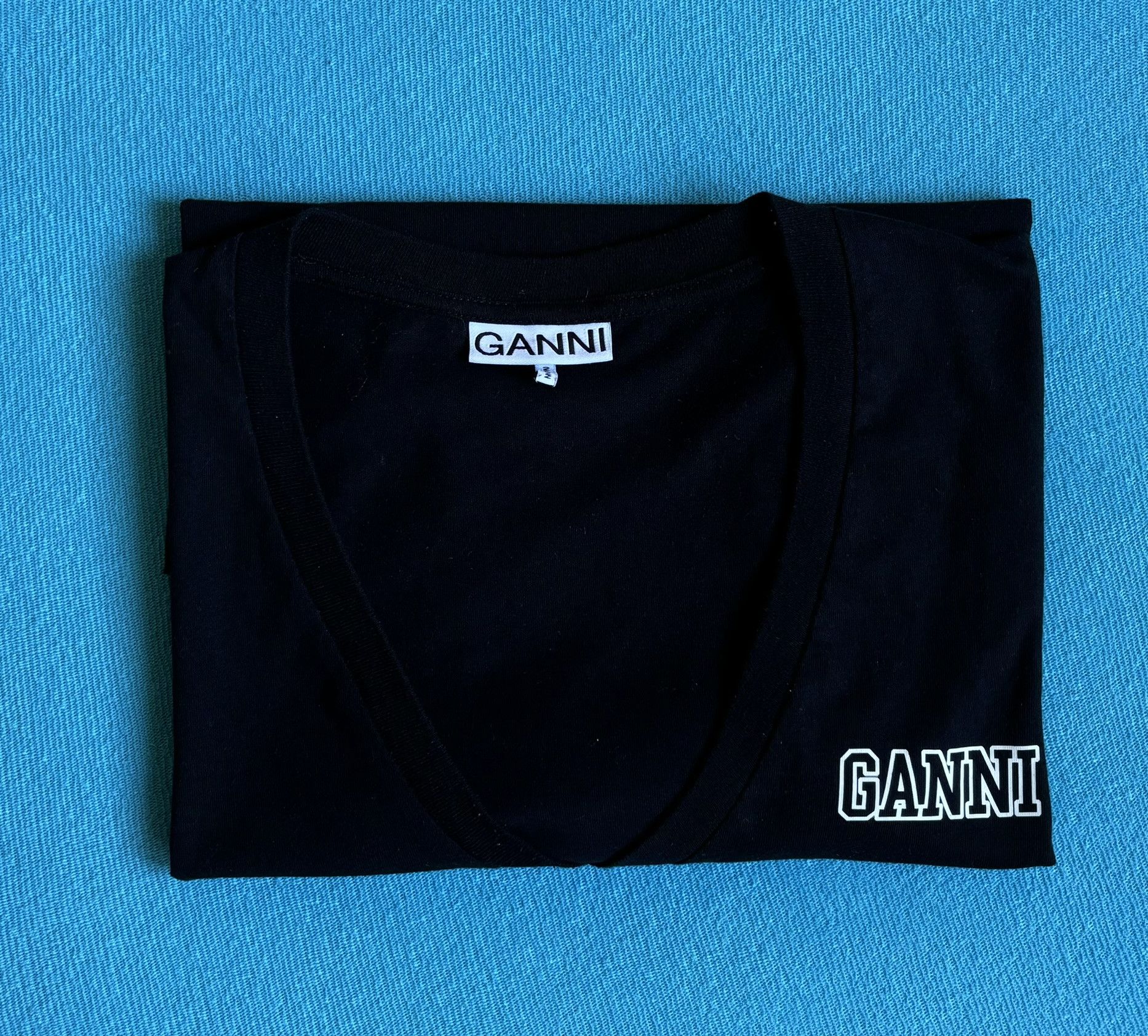 Ganni Ganni black T-shirt size. XS Size XS / US 0-2 / IT 36-38 - 14 Thumbnail