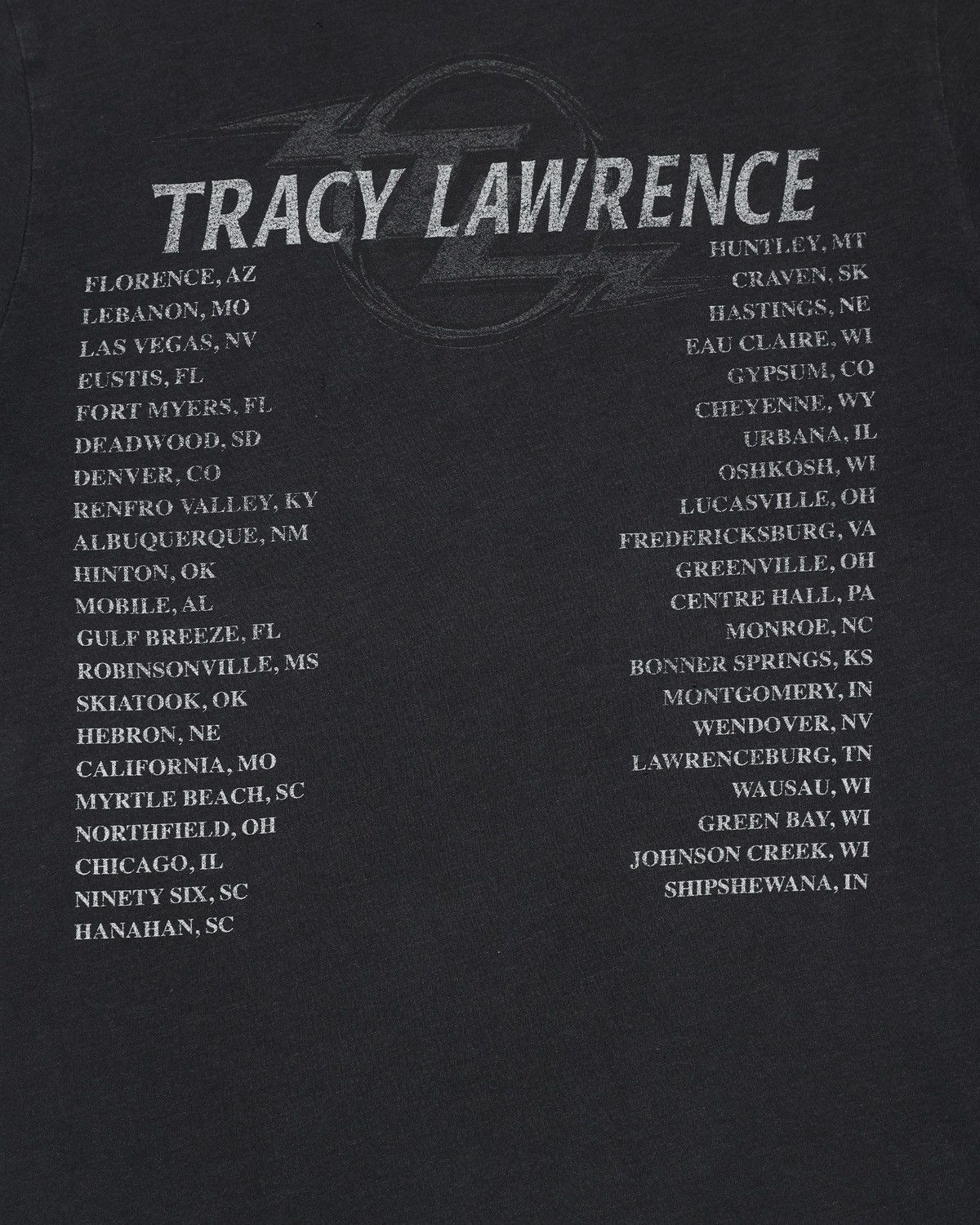 Vintage Tracy Lawrence Tour Tee trashed distressed sunFaded erd Size US M / EU 48-50 / 2 - 4 Thumbnail