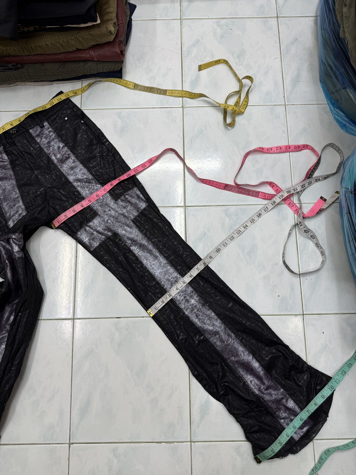 Hypebeast 🔥🔥🔥ARCHIVE PUNK GOTH PANTS Size 30" / US 8 / IT 44 - 13 Thumbnail