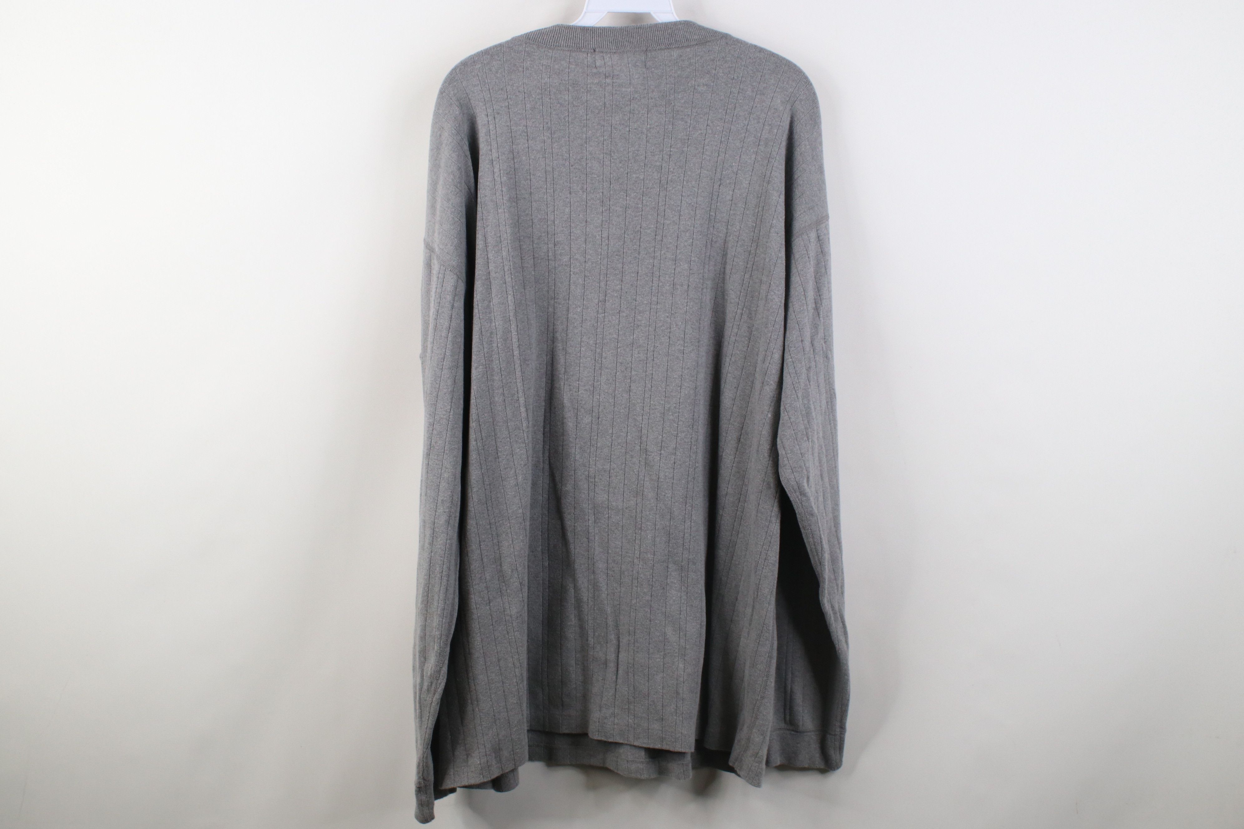 Eddie Bauer Vintage 90s Eddie Bauer Knit Long Sleeve Henley T-Shirt USA Size US XL / EU 56 / 4 - 8 Thumbnail