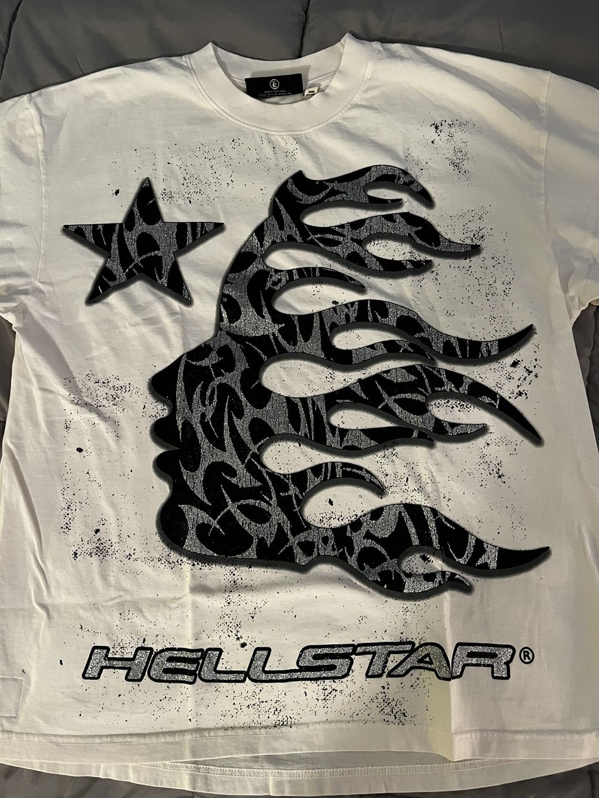 HELLSTAR Hellstar Studios Glitter P2P T-Shirt | Grailed