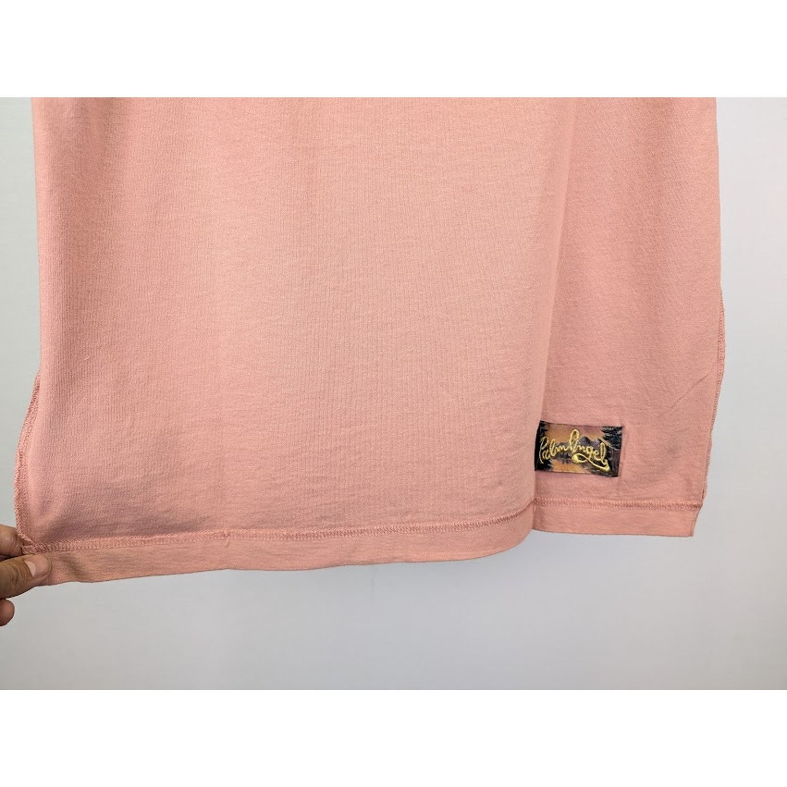 Palm Angels o1rshd1 Seasonal Logo Insideout T-Shirt in Pink / Orange Size US S / EU 44-46 / 1 - 11 Thumbnail
