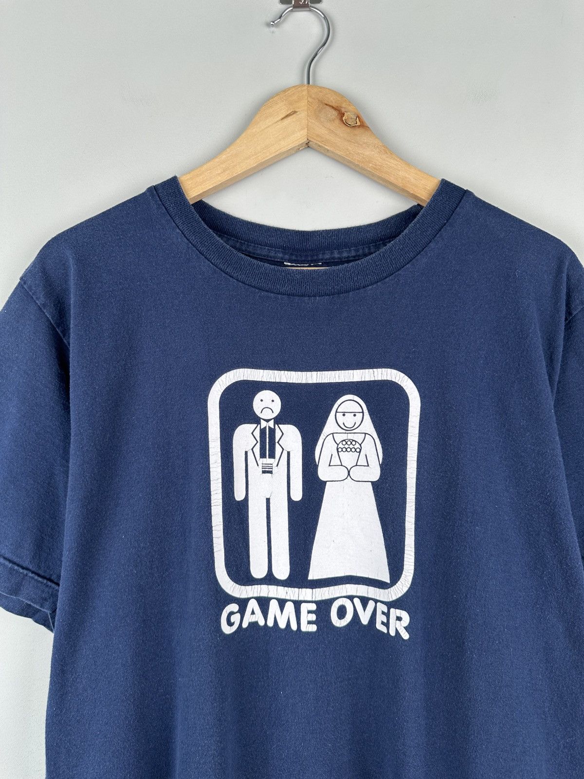 Band Tees Vintage Y2k Humor Tee Game Over Oversized Size US M / EU 48-50 / 2 - 3 Thumbnail