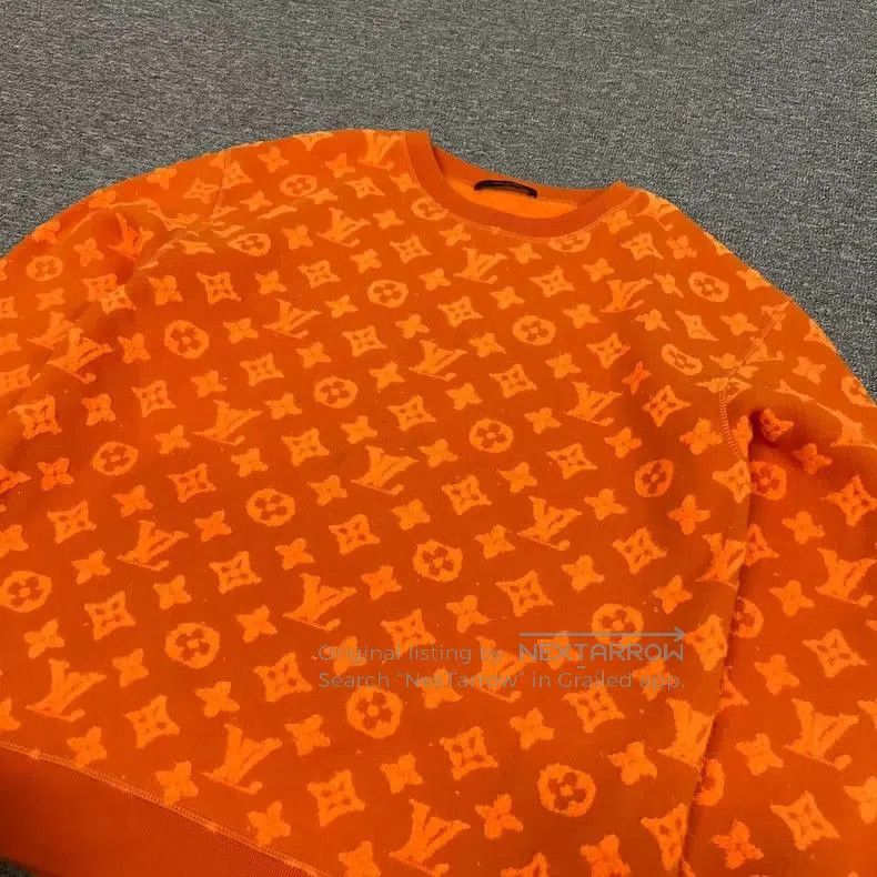 Louis Vuitton louis vuitton orange printed sweatshirt size M. Size US M / EU 48-50 / 2 - 4 Thumbnail