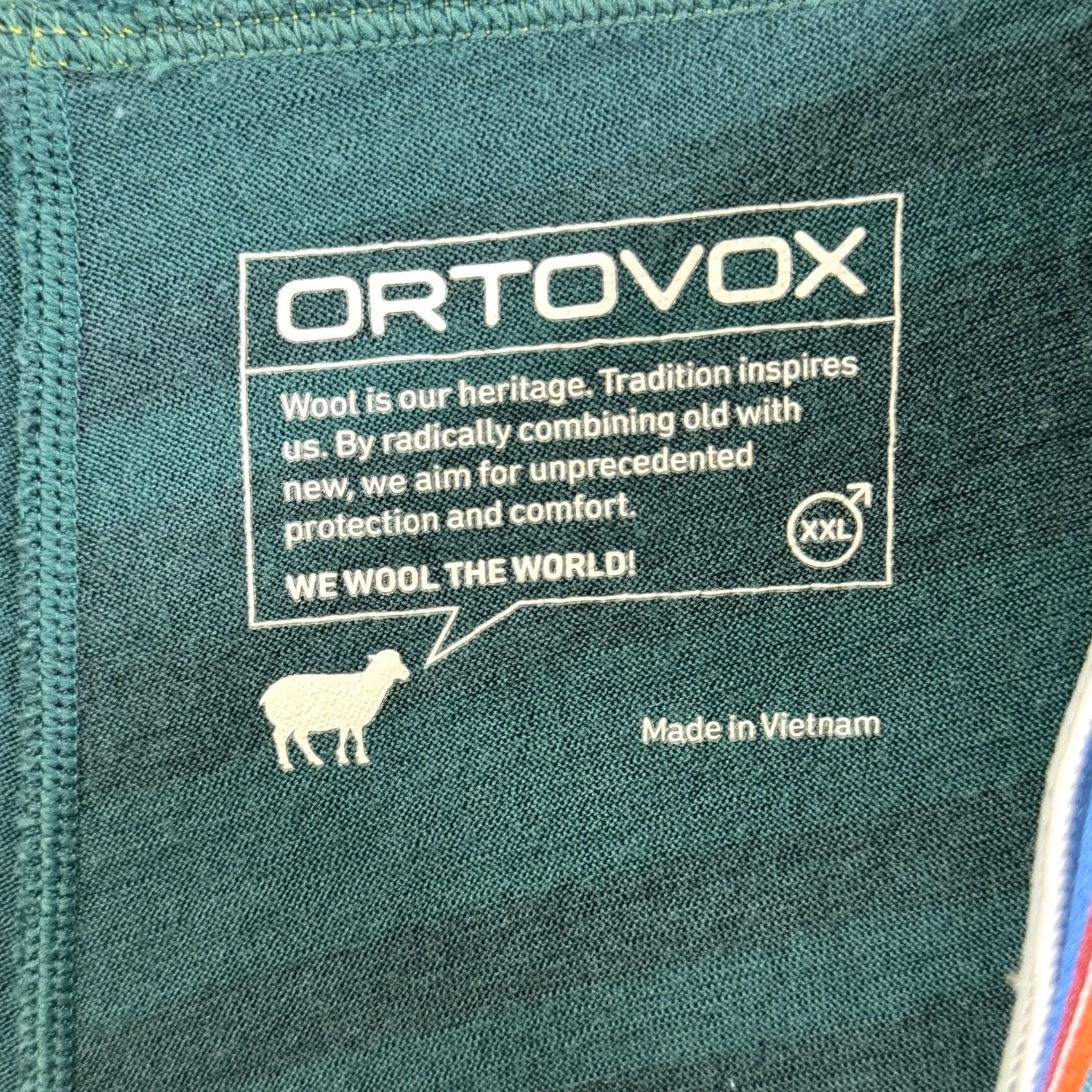 ORTOVOX Ortovox Rock N Wool Base Layer Pants Mens 2XL Green Merino Thermal Outdoor XXL Size US 39 - 5 Thumbnail