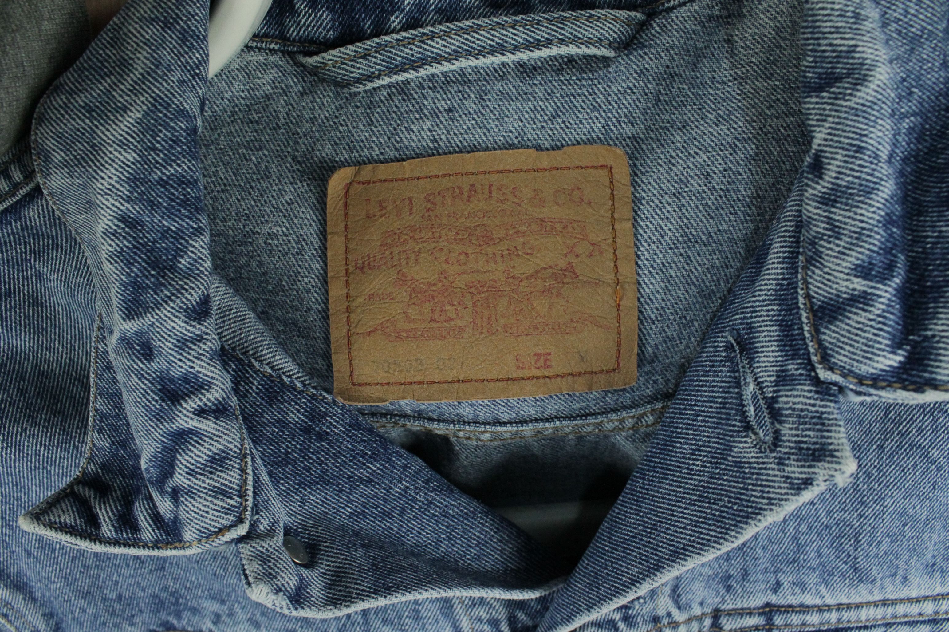 Levi's Vintage Levi's 70503 Blue Wash Denim Trucker Jacket Size US M / EU 48-50 / 2 - 4 Thumbnail
