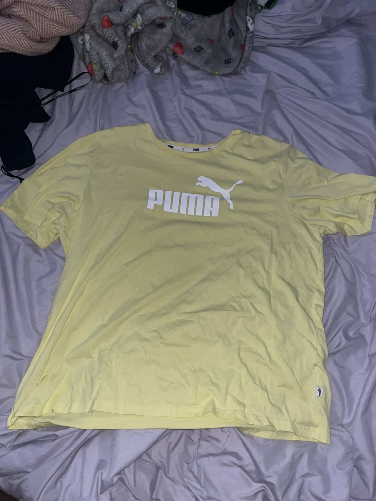 Puma Yellow Puma Shirt Size XL / US 12-14 / IT 48-50 - 2 Thumbnail