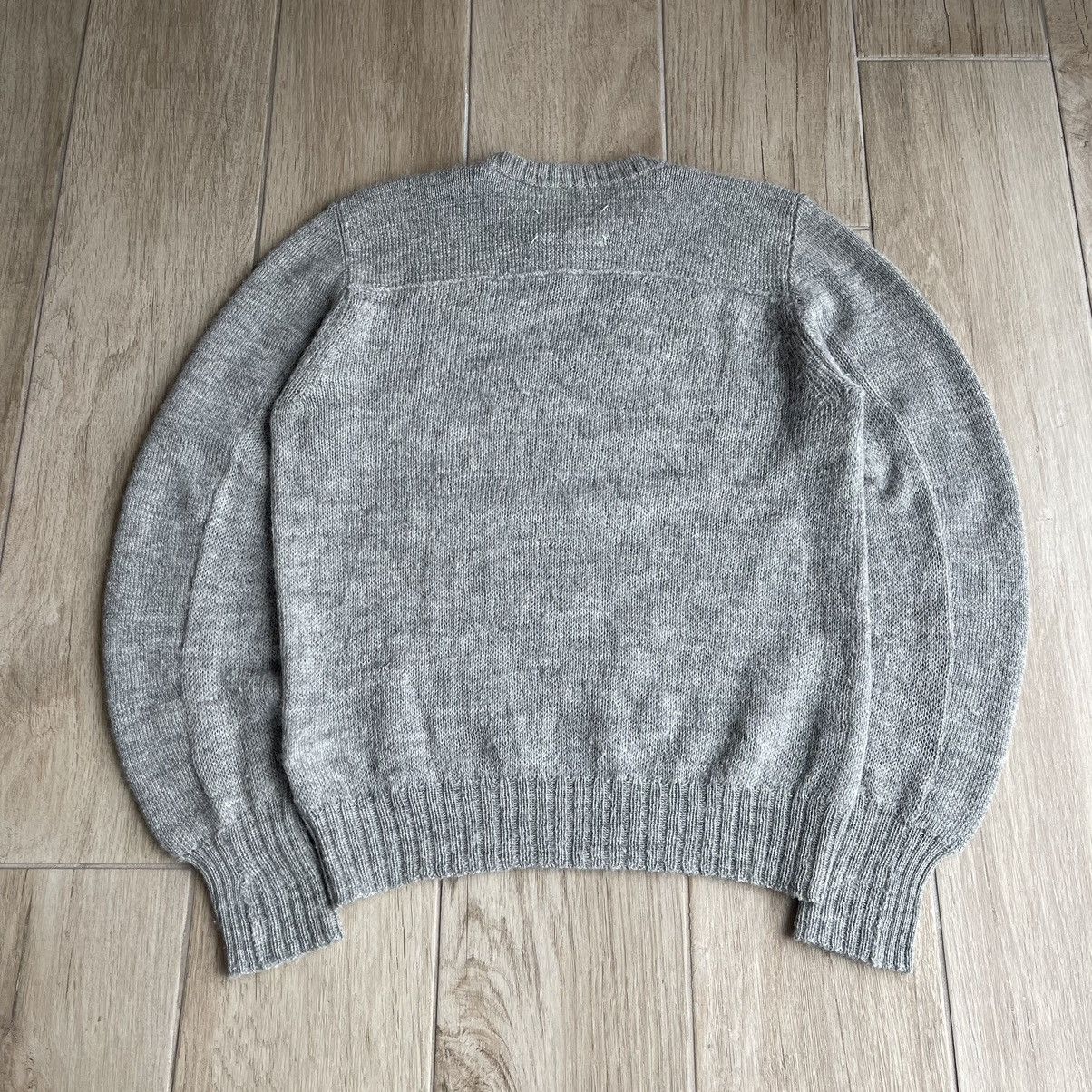 Maison Margiela FW2014 Split Knit Curve Alpaca/Wool Sweater Size US L / EU 52-54 / 3 - 2 Thumbnail
