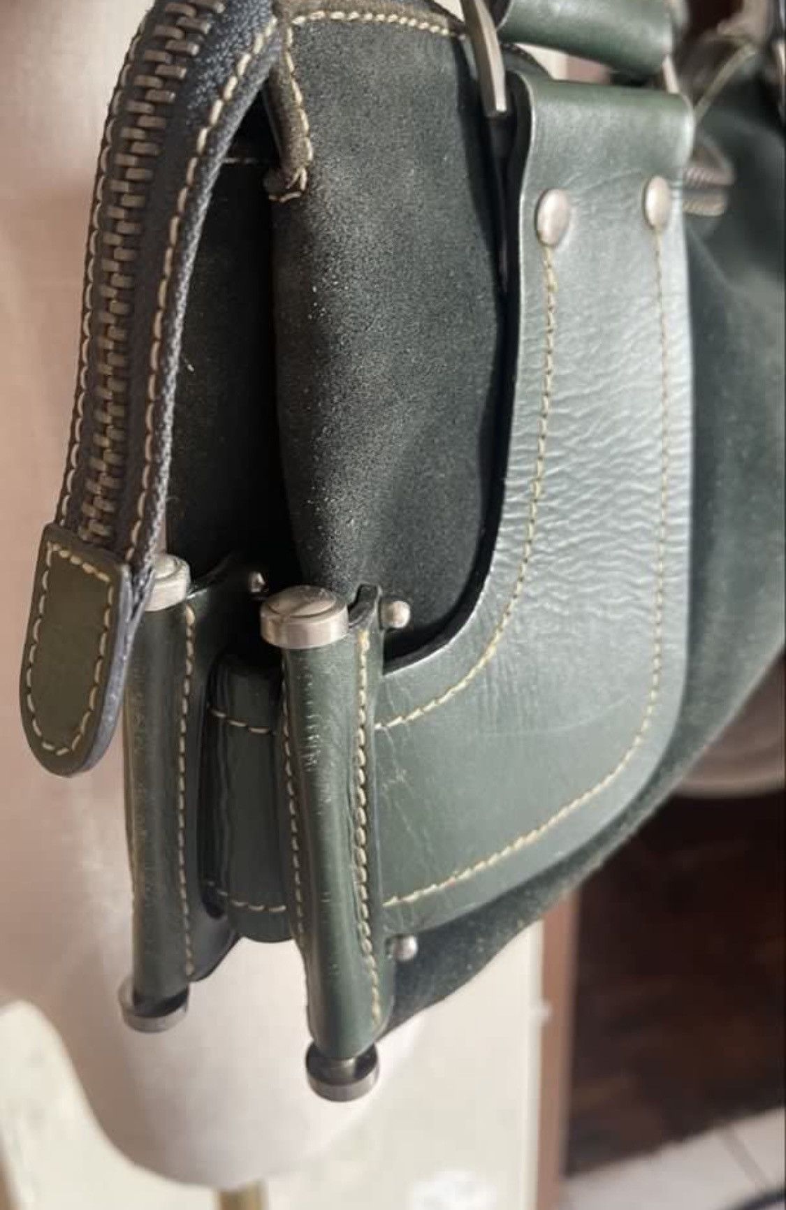 Miu Miu Miu miu suede leather bag Size ONE SIZE - 10 Thumbnail