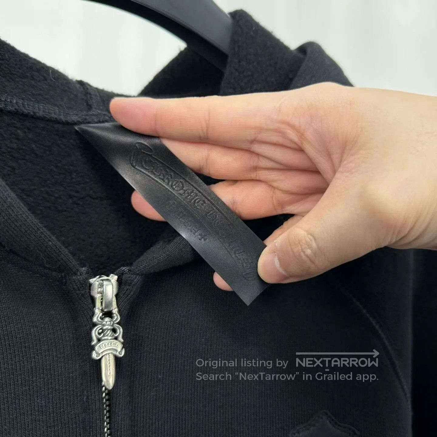 Chrome Hearts chrome hearts black zip-up hoodie with cross. Size US S / EU 44-46 / 1 - 6 Thumbnail