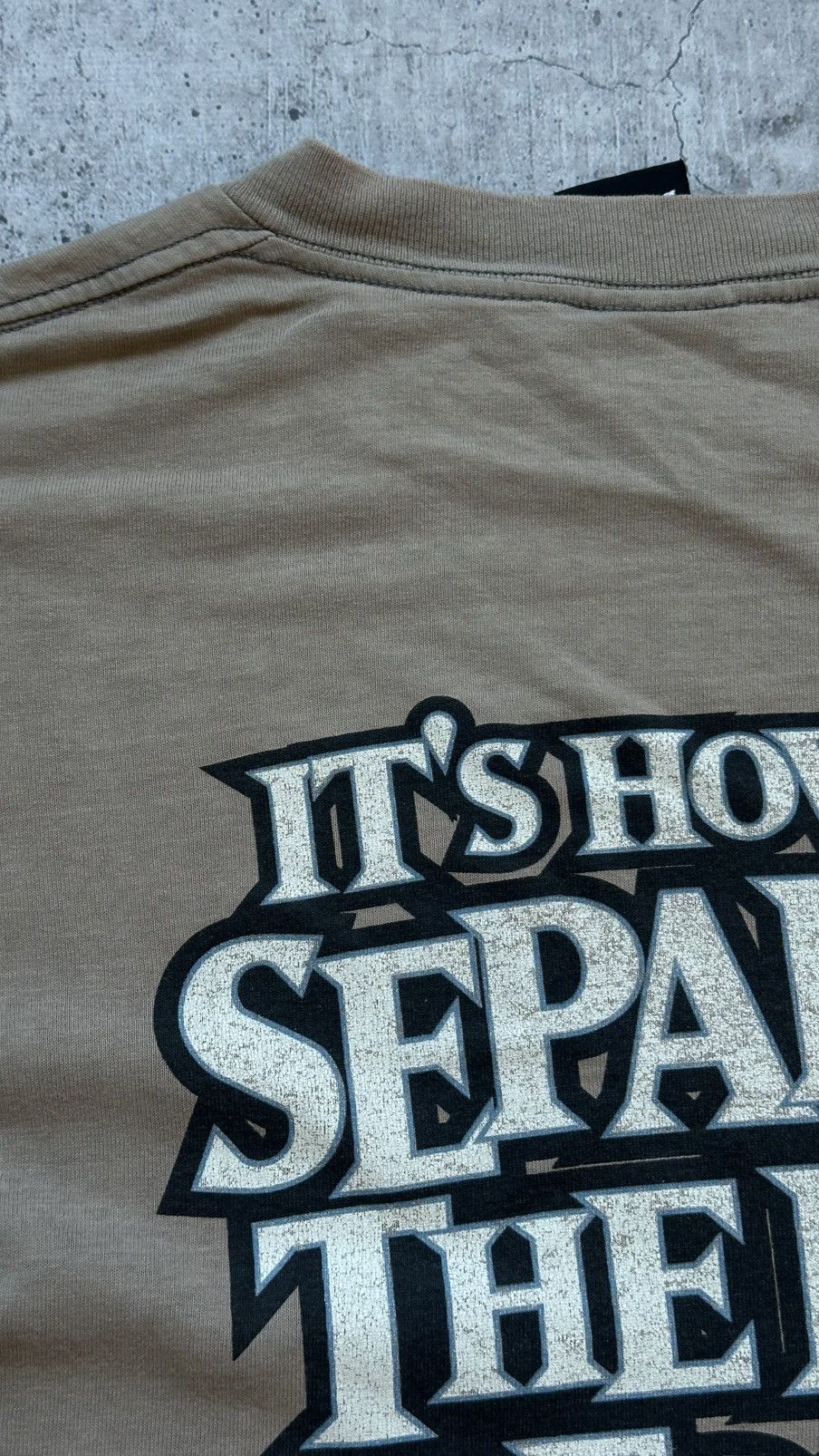 No Fear 90s No fear Vintage 'Its how you separate the men' Tee Size US XL / EU 56 / 4 - 19 Thumbnail
