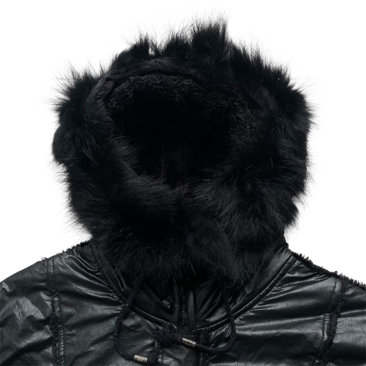 Japanese Brand Vintage Midas Faux Fur Hooded Seditionaries Punk Jacket Size US L / EU 52-54 / 3 - 5 Thumbnail
