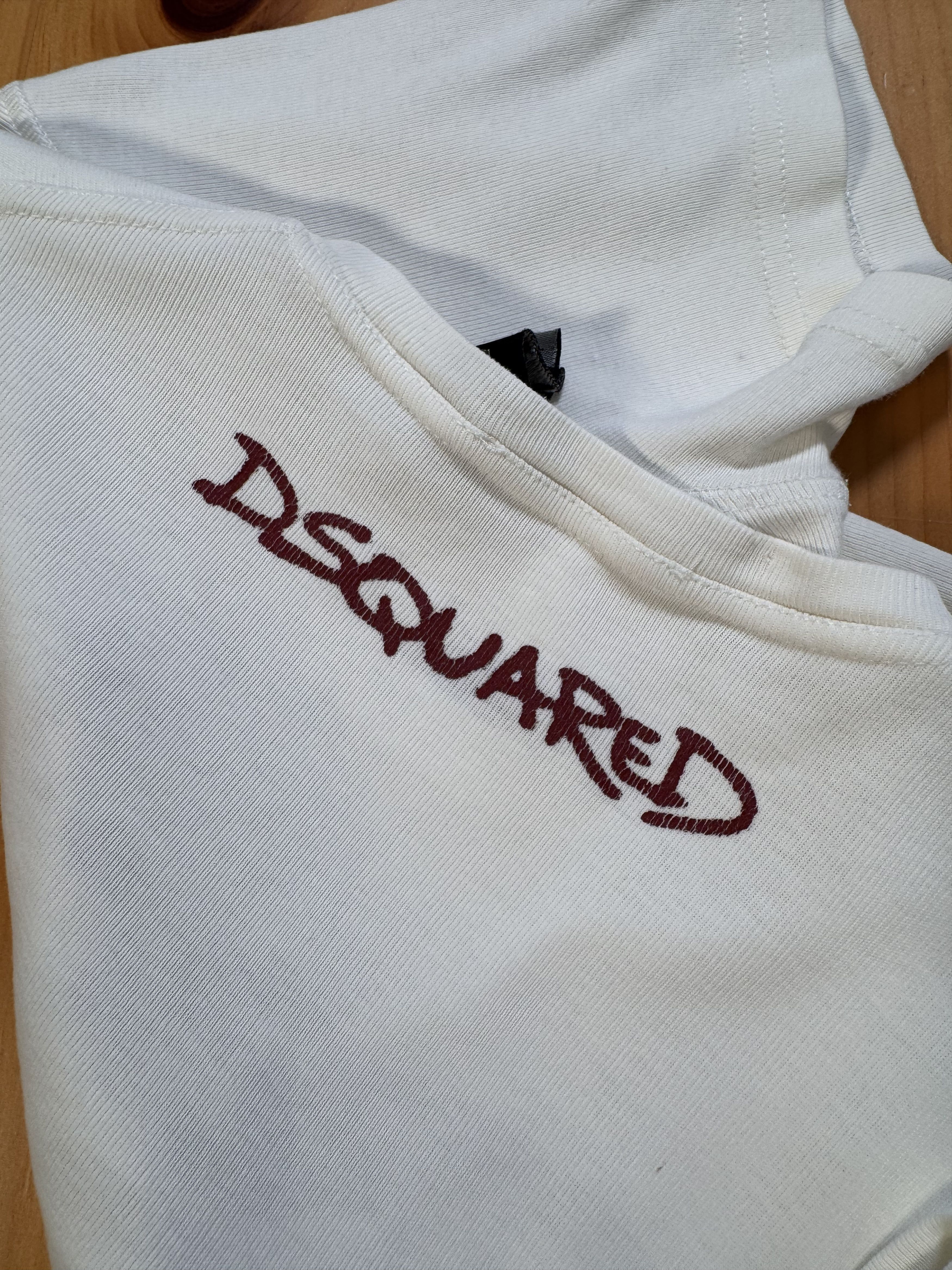 Dsquared2 Rare FW 2002 Runway Dsquared Crack Dealer T Shirt Size US L / EU 52-54 / 3 - 12 Thumbnail