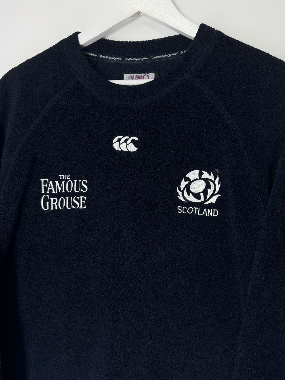 Canterbury of New Zealand Vintage Canterbury Scotland 1998 Fleece Pullover Sweater Size US S / EU 44-46 / 1 - 3 Thumbnail