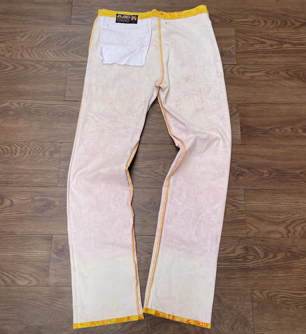 Jean Paul Gaultier 1995 Jean Paul Gaultier Comic Print Pants Size US 32 / EU 48 - 16 Thumbnail