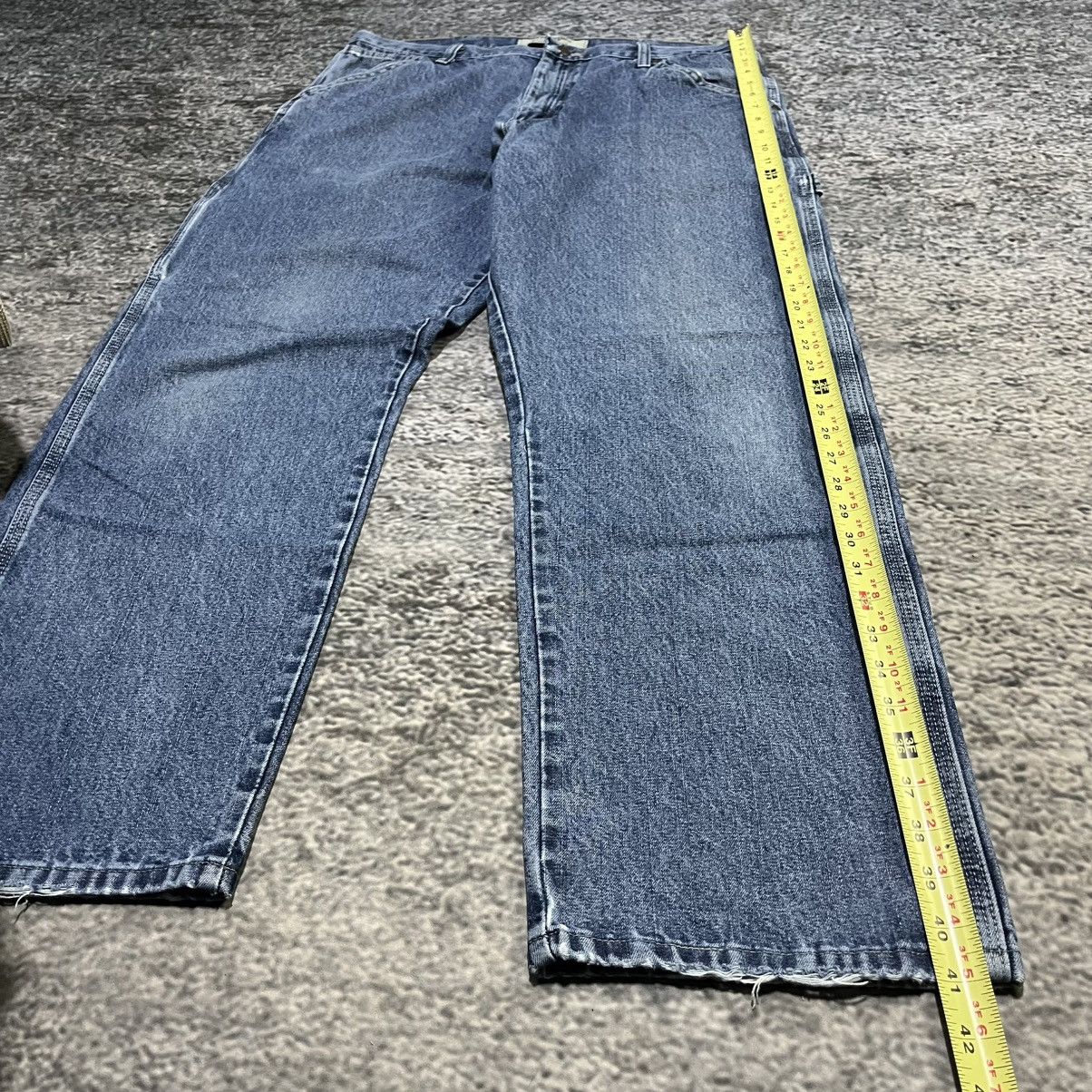 Wrangler Vintage Wrangler Carpenter Jeans Workwear Skater 2000s Y2K Size US 35 - 9 Thumbnail