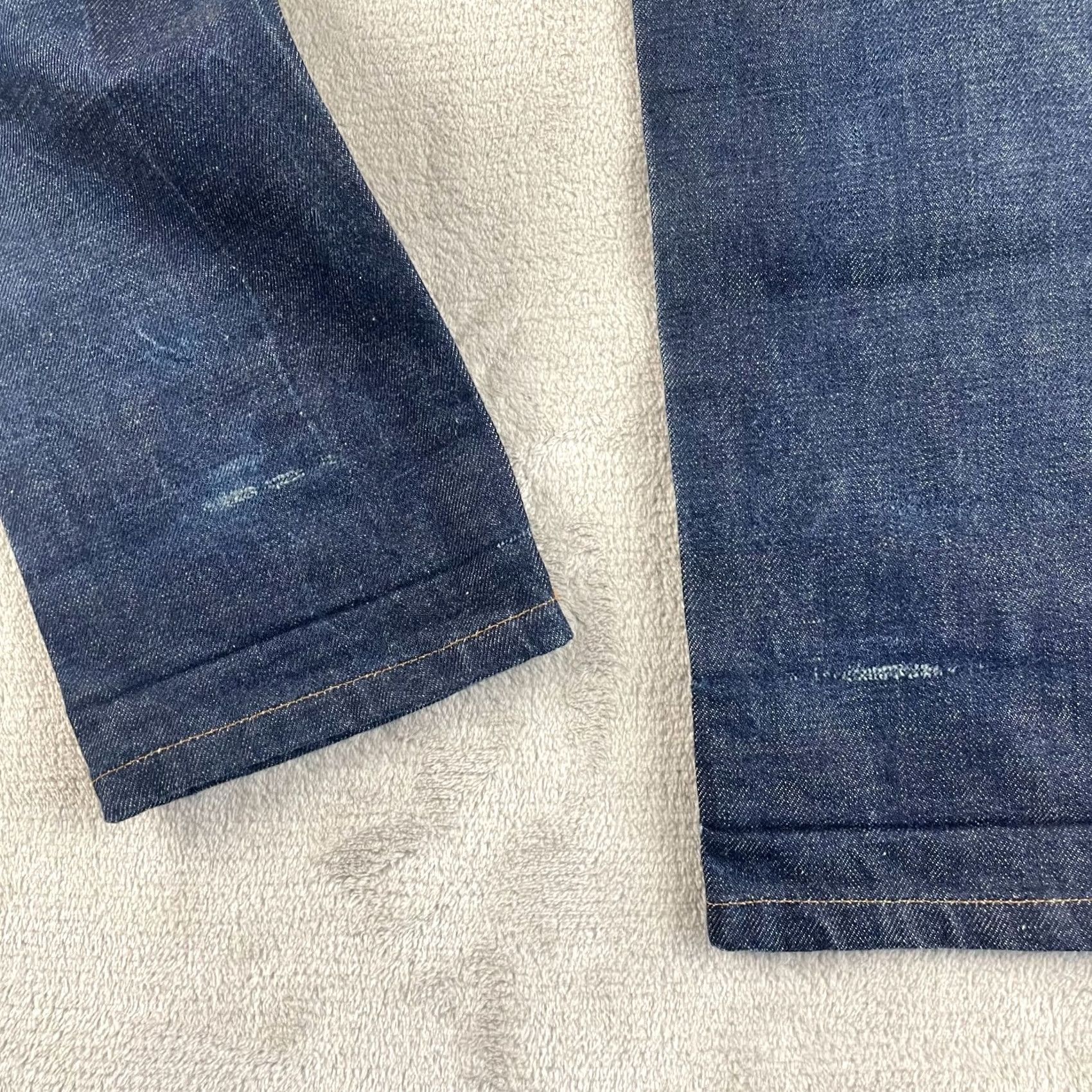 Denime APC Petit Standard Slim Skinny Distressed Selvedge Denim Jeans Mens 29 (30x33) Size US 29 - 5 Thumbnail