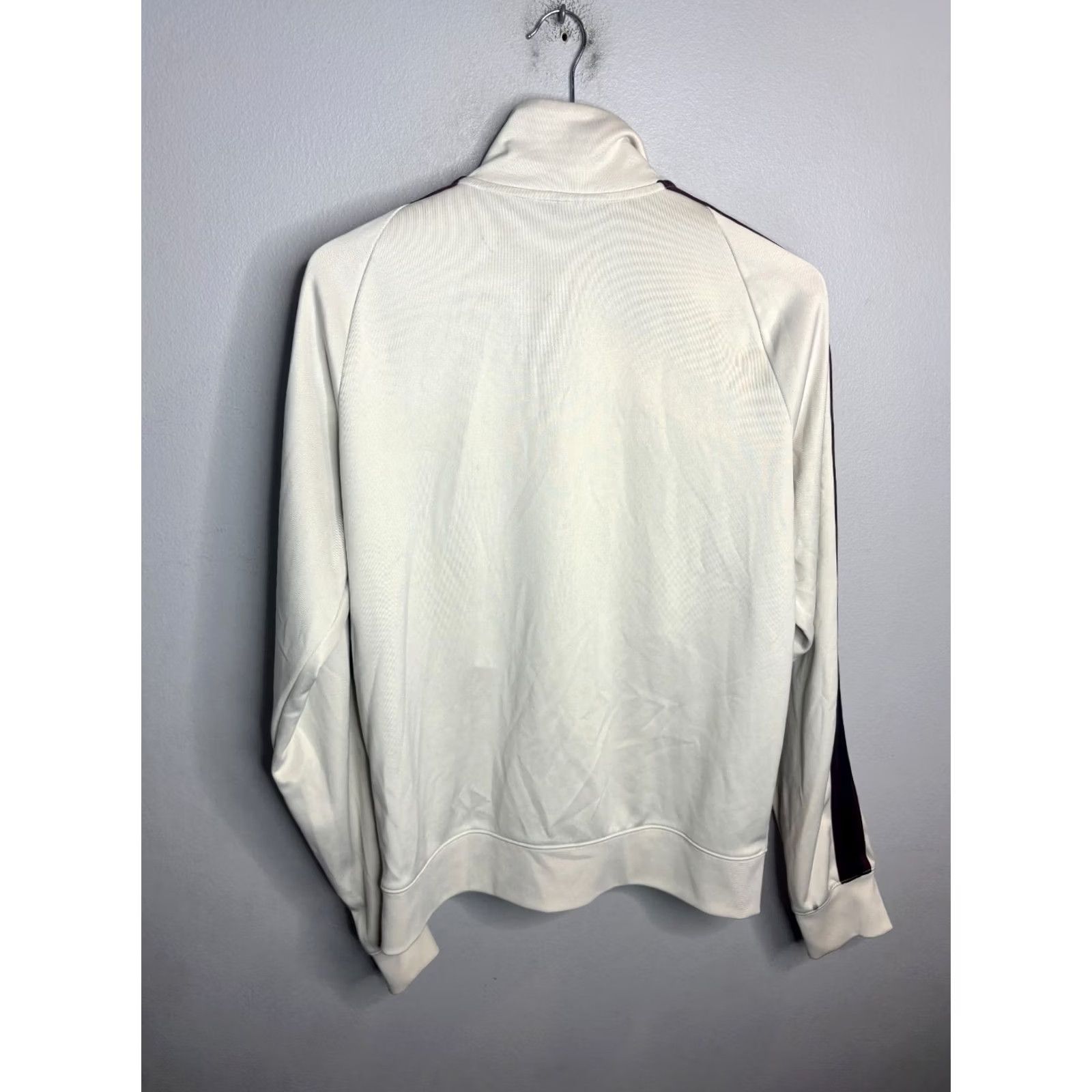 Nike Nike N98 Track Jacket M Shirt Mens Ivory Black Burgundy AR2244 272 5413 90s Athleisure Classic Warm-Up Zip Pocket Adjustable Chest 54 in Size US M / EU 48-50 / 2 - 5 Thumbnail