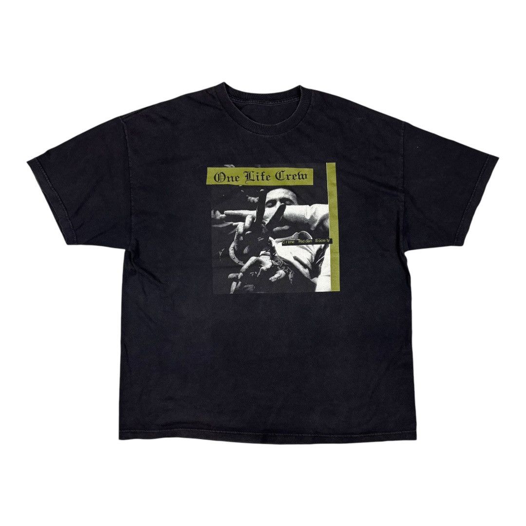 Band Tees One Live Crew - Crime Ridden Society / Late 90’s Size US XL / EU 56 / 4 - 1 Thumbnail