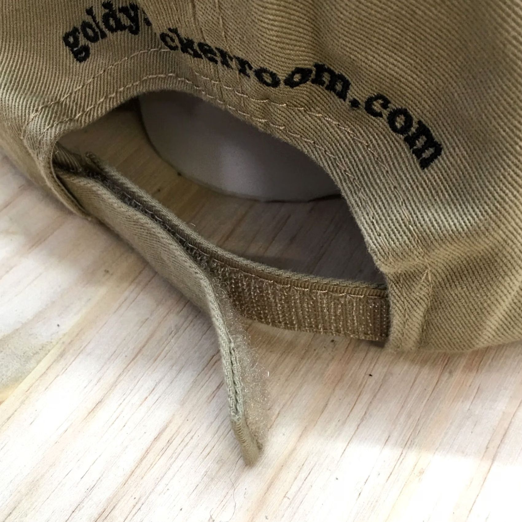 Vintage Goldy’s Locker Room Baseball Cap Hat Mens One Size Beige Curve Brim Cotton Signature Canvas Adjustable Mens Cap Size ONE SIZE - 7 Thumbnail