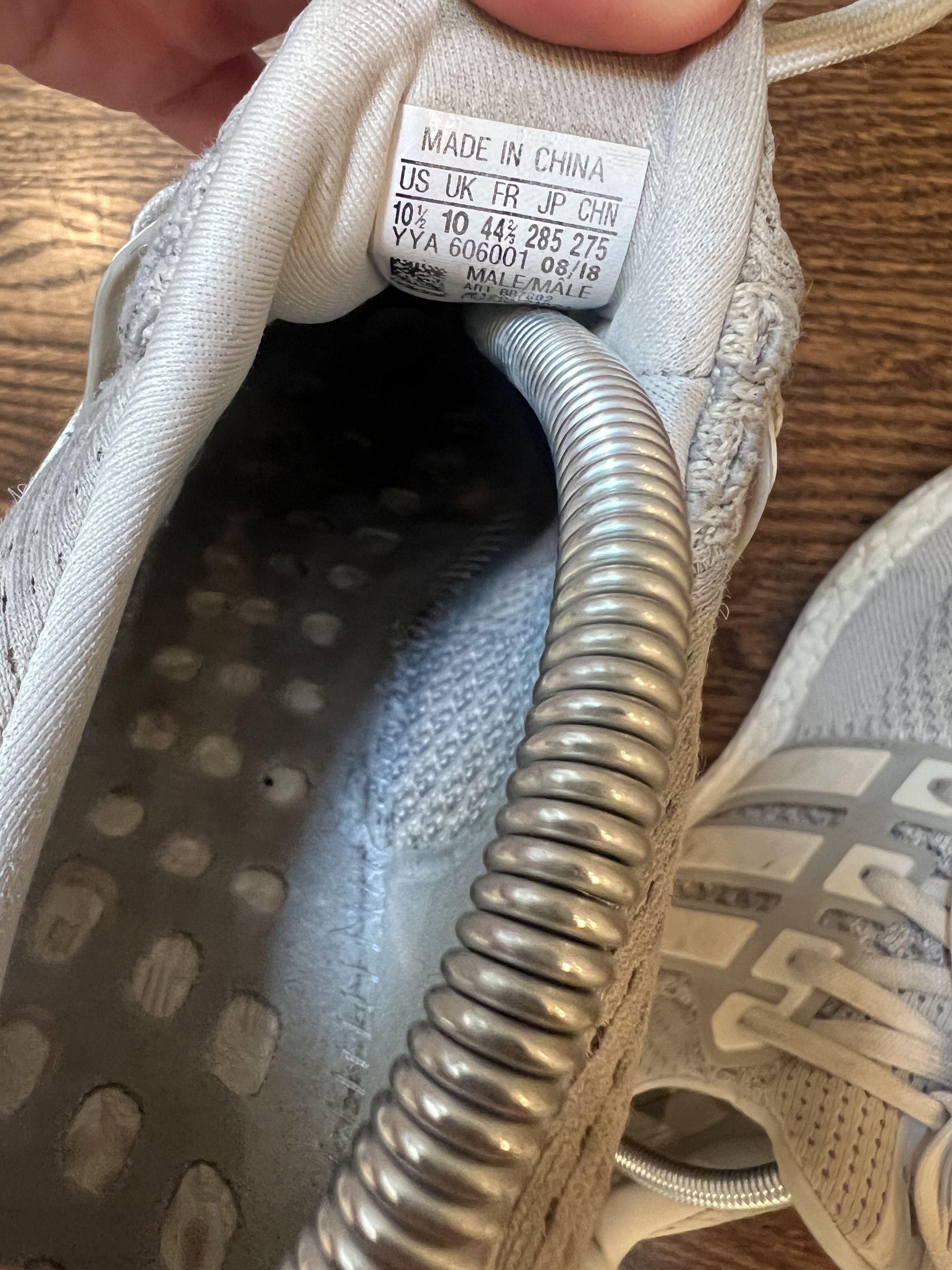 Adidas Adidas Ultra Boost Cream 1.0 Size US 10.5 / EU 43-44 - 5 Thumbnail