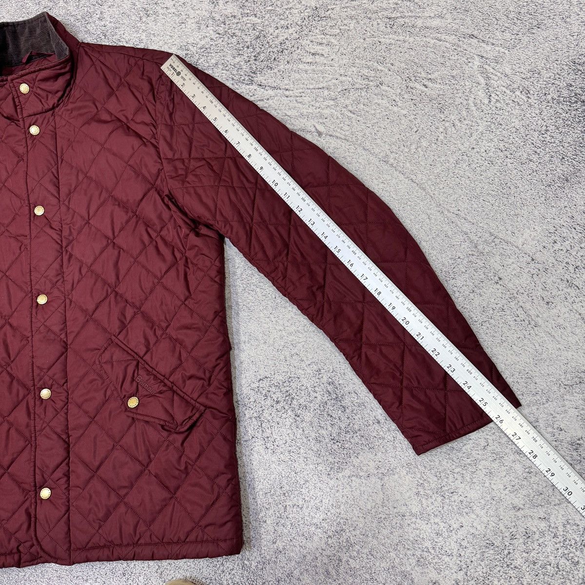 Barbour Barbour Chelsea Sportsquilt Burgundy M size Size US M / EU 48-50 / 2 - 17 Thumbnail