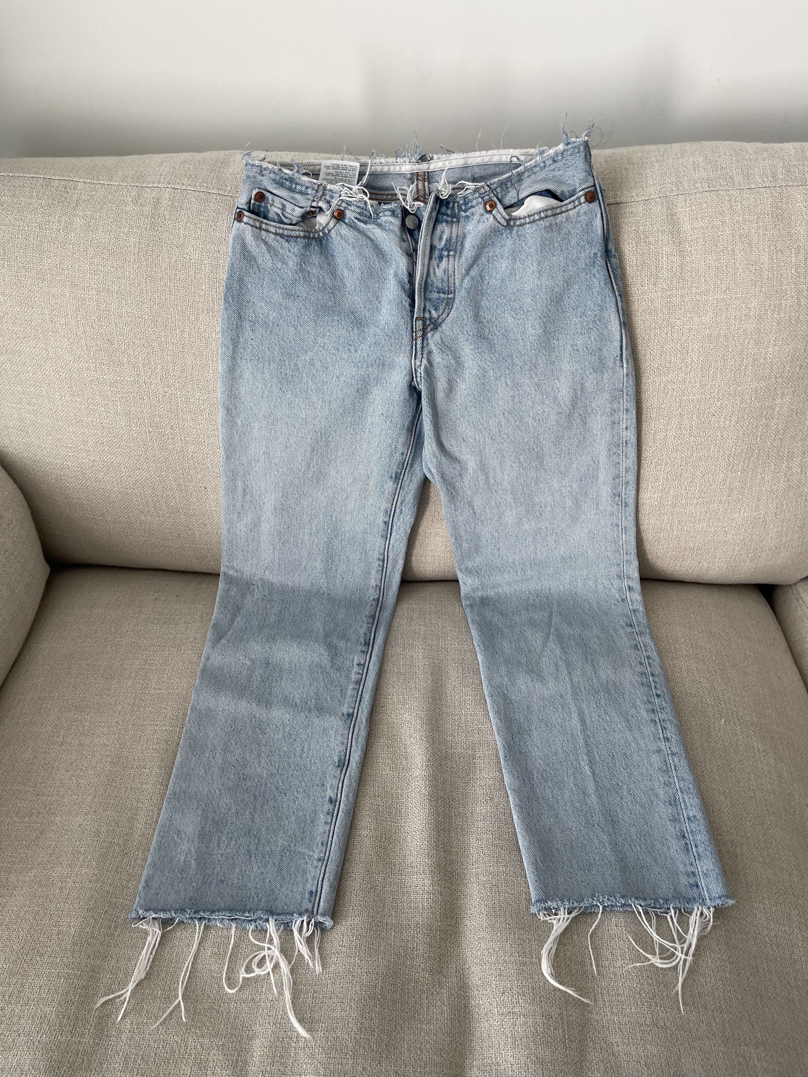 Levi's × Levi's Vintage Clothing Low-rise Cropped Levi Jeans Size 24" / US 00 / IT 34 - 2 Thumbnail
