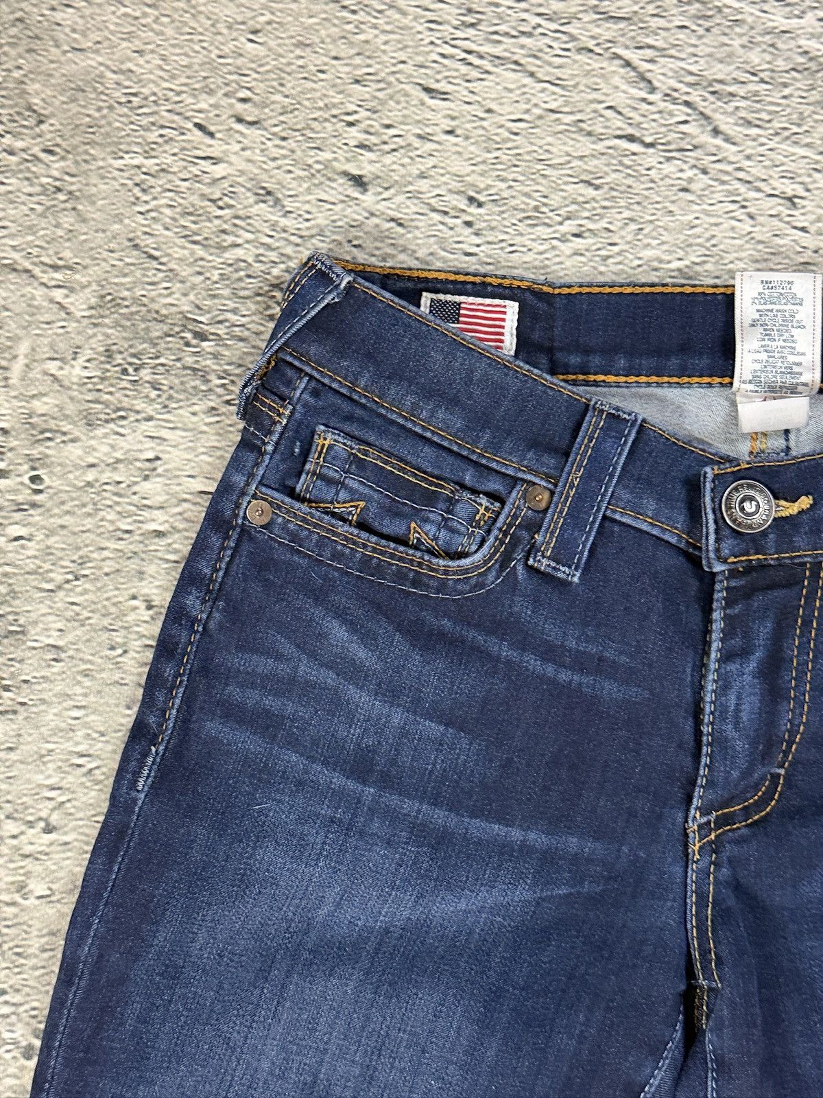 True Religion True Religion vintage skinny jeans slim Stella stitching Size 27" / US 4 / IT 40 - 7 Thumbnail