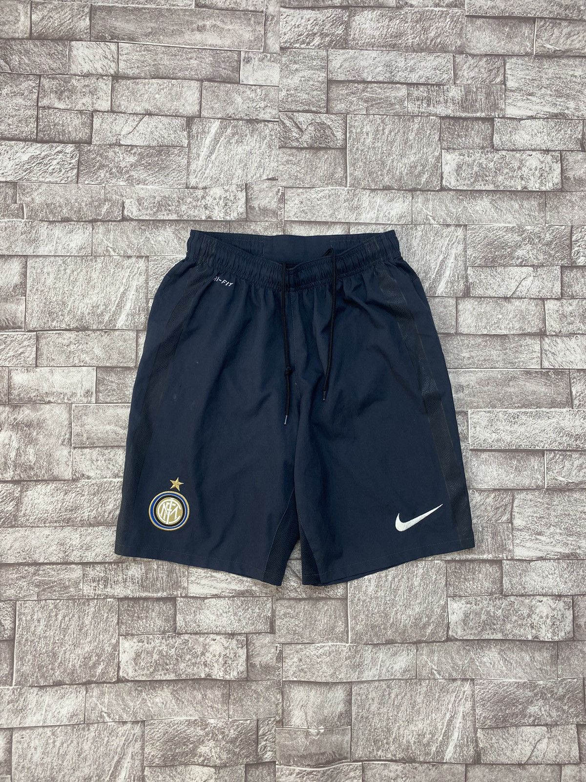 Nike × Vintage Nike Inter Milan Football Soccer Shorts Nike Size S Size US 31 - 1 Thumbnail