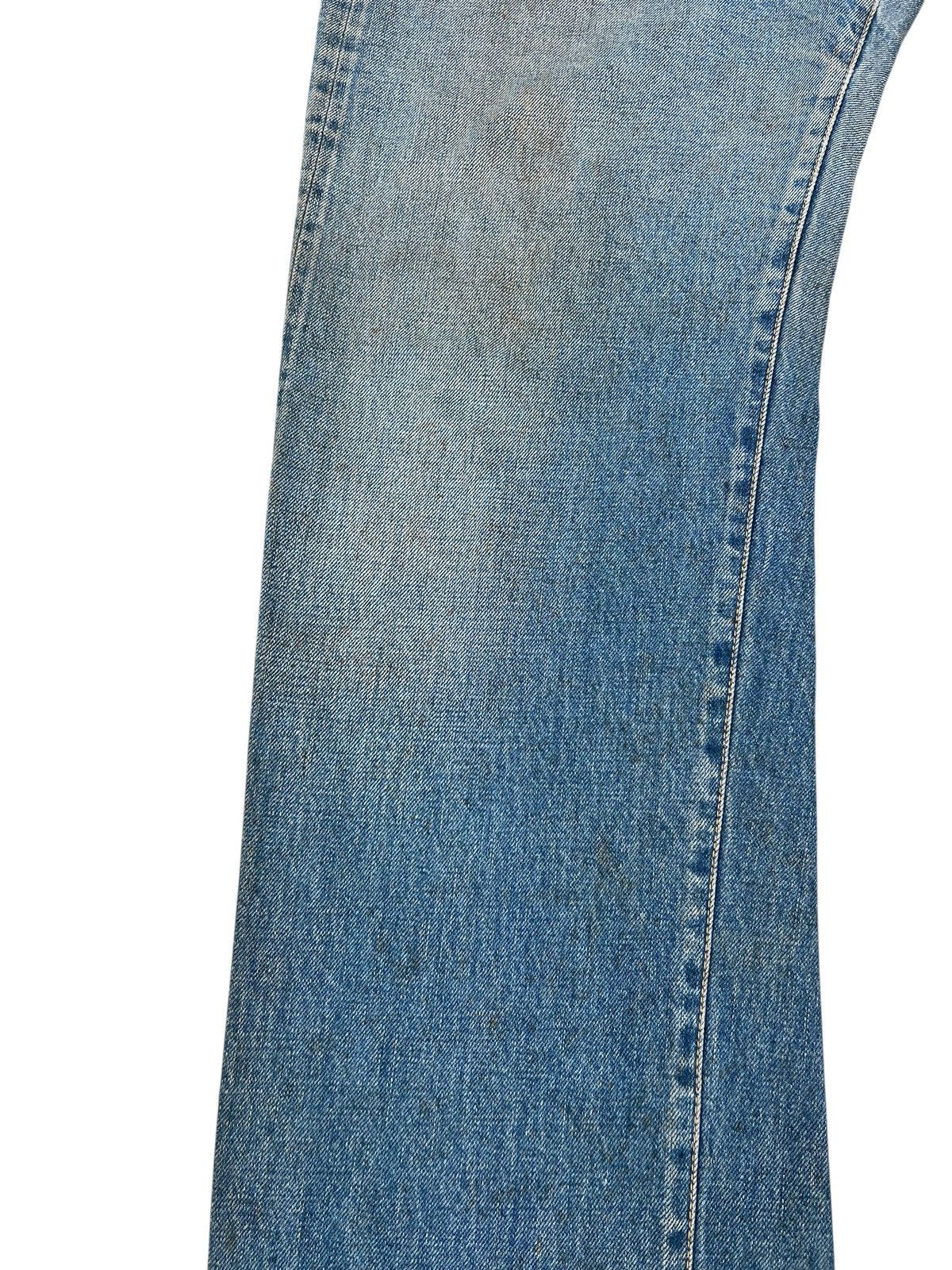 Johnbull Vintage 90s Sewing Chop Johnbull Stain Denim Selvedge Jeans Size US 34 / EU 50 - 9 Thumbnail