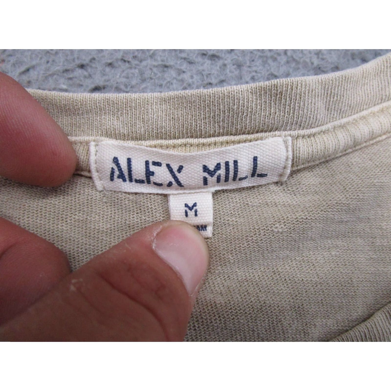 Alex Mill Alex Mill Sleeveless Top Women's Size M Beige Cotton Blend Recycled Read Size M / US 6-8 / IT 42-44 - 3 Thumbnail