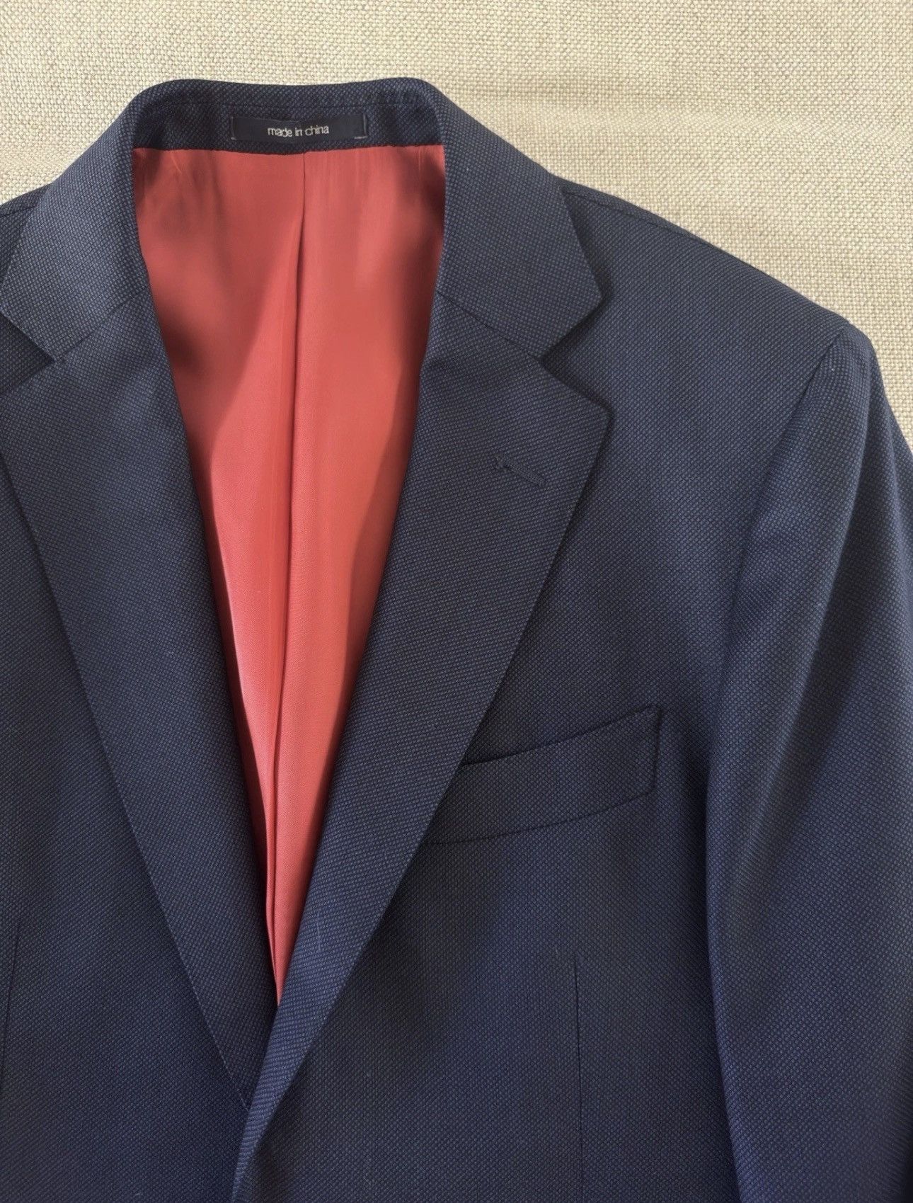 Suitsupply SUITSUPPLY x Vitale Barberis Canonico Wool Sienna Suit Size 34R - 3 Thumbnail
