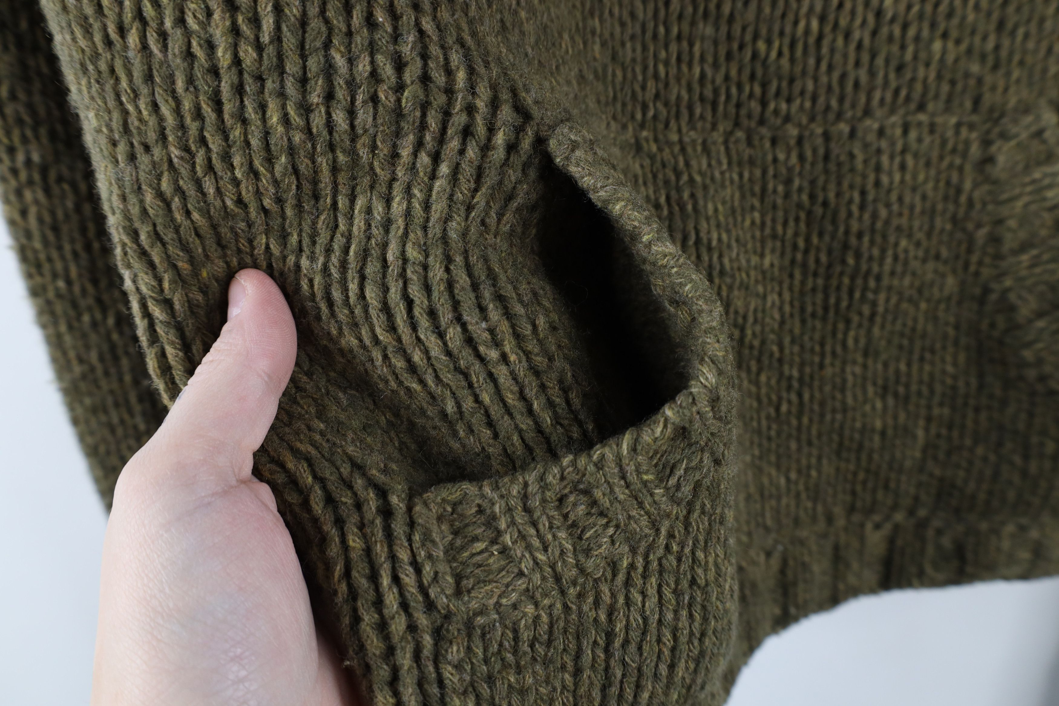 Abercrombie & Fitch × Vintage Vintage 90s Y2K Abercrombie & Fitch Knit Hoodie Babydoll Size M / US 6-8 / IT 42-44 - 5 Thumbnail
